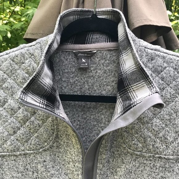 Eddie Bauer Gray Radiator Fleece Cirrus Jacket - Long Size M - Picture 6 of 8
